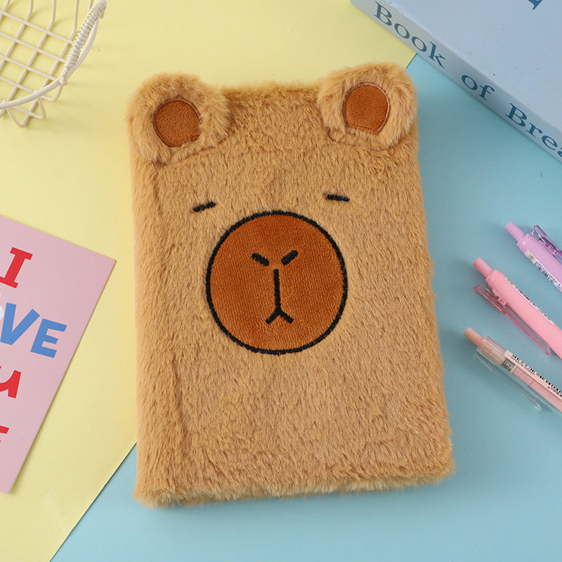 Wholesale Cartoon  Plush Notebook Gift